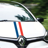 French Flag colours vehicle pinstripe car sticker decal self adhesive stripe